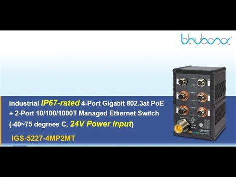 Planet Industrial Managed POE Switches - Planet BSP-360 Industrial ...