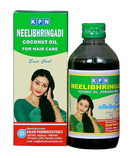 Buy Kalan Pharmaceuticals Neelibhringadi Coconut Hair Oil (200 ml ...