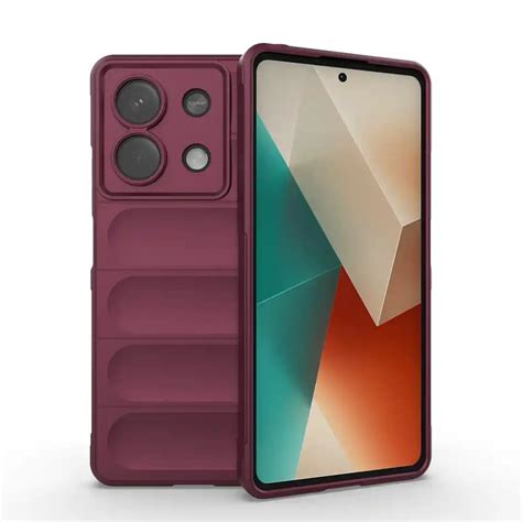 Shield Silicone Back Cover for Redmi Note 13 5G (6.67") | Silicone Cas