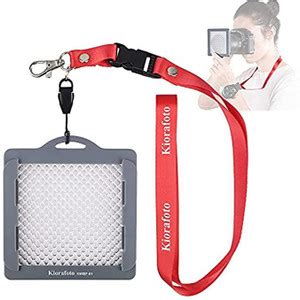 Kiorafoto 3"x3" Easy Carry Professional Camera White Balance Card Disc ...