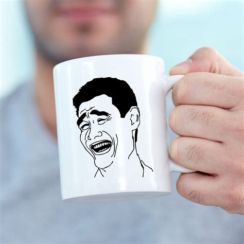 Laughing Face Meme | Funny Clipart | Black and White Digital Download ...