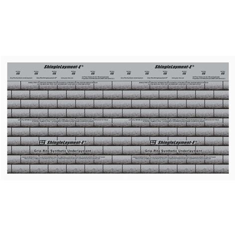 Grip-Rite ShingleLayment-E 48-in x 250-ft 1000-sq ft Synthetic Roof ...