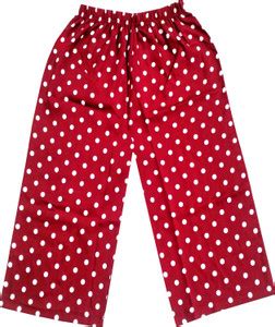 IndiWeaves Capri For Girls Casual Polka Print Crepe Price in India ...