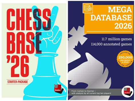 ChessBase '26 + Mega Database 2026 Combo – ChessBase India Shop