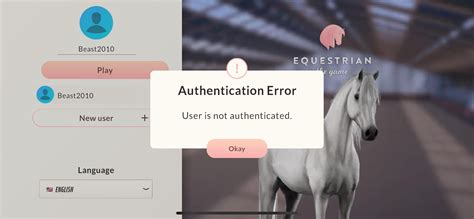 Image result for Authentication Error Message