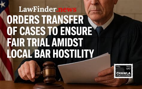Rajasthan High Court Orders Transfer of Cases to Ensure Fair Trial ...