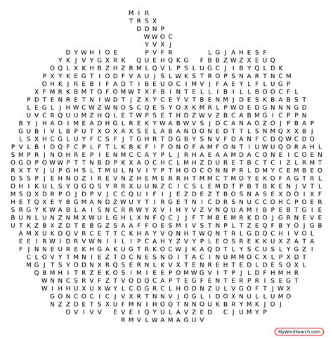 Image result for Alert Program Word Search