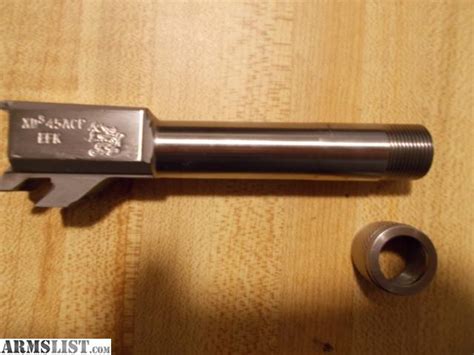 Image result for Springfield XDS Threaded Barrel