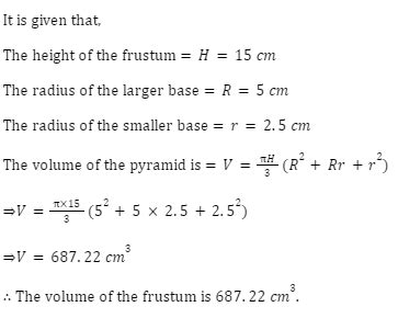 Image result for Rectangular Frustum Volume