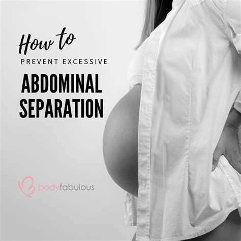 Abdominal separation and how to prevent it. - BodyFabulous Pregnancy Women's Fitness