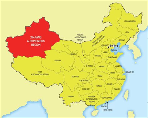 Xinjiang Maps, Tourist Map of Xinjiang-Silk Road Travel