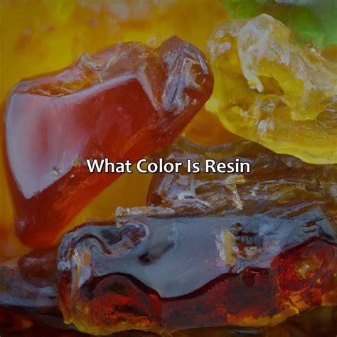 What Colors Resin at Thomas Shea blog