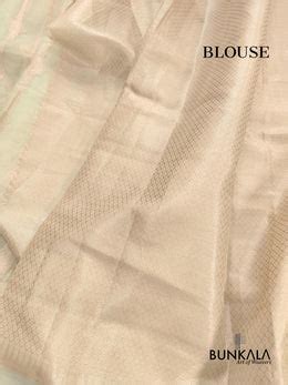 Shop Pista Green Stripe Banarasi Embroidered Border Organza Saree – BUNKALA