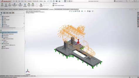 SolidWorks Assembly Simulation 的图像结果