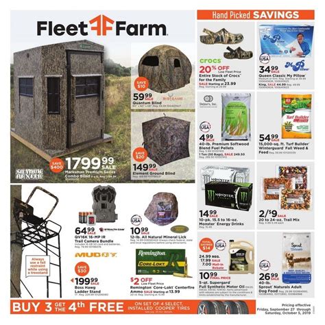 Fleet Farm Weekly Ad Sep 29 - Oct 05, 2019