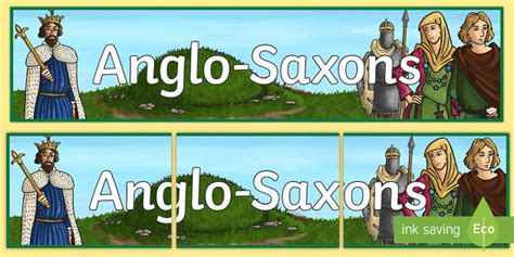 Anglo Saxons Display Banner