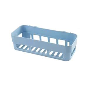 Genity ABS Plastic Shower Corner Caddy Basket Shelf Rack with Wall ...