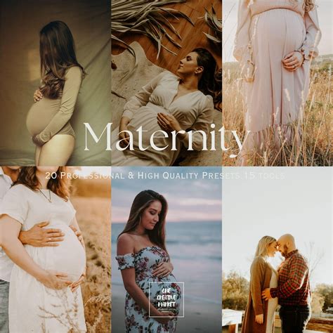 20 Maternity Lightroom Presets and 15 Tools. Professional Desktop ...