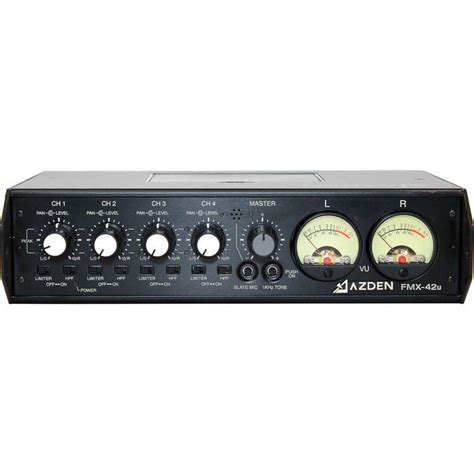 BAJAAO.COM - Buy Azden FMX-42u 4 Channel Microphone Field Mixer with ...
