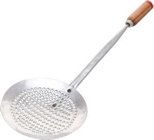 Ptr Pure Rust Free Iron Skimmer/Fry Jhara/Mesh Strainer/Frying Spoon ...