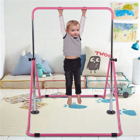 Tepemccu Expandable Gymnastics Bars,Adjustable Height Gymnastic ...