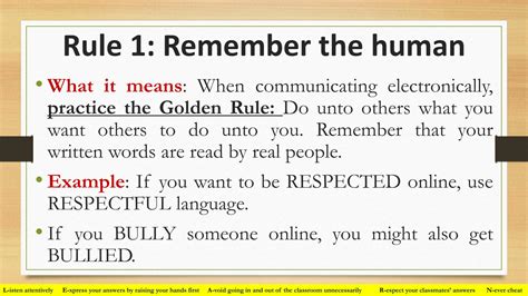 Image result for Basic Netiquette Rules
