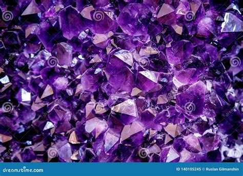 Purple Crystal Rock Background Royalty-Free Stock Image | CartoonDealer ...