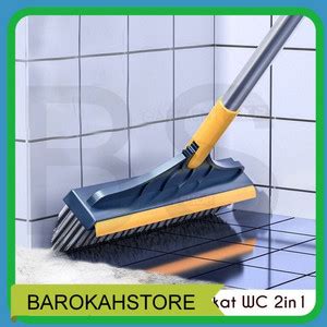 Jual Sikat Lantai Wiper Pembersih Lantai Dinding Kamar Mandi Gagang ...