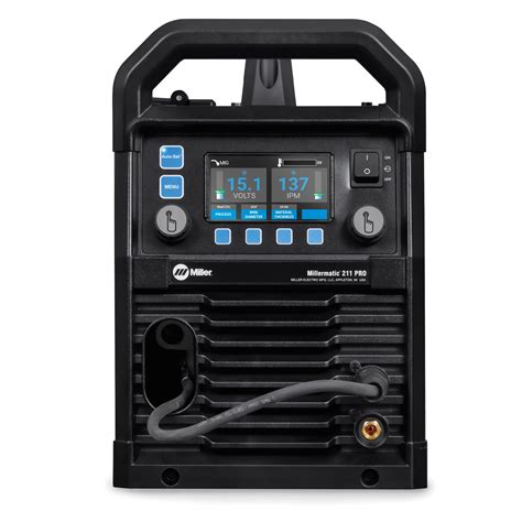 Miller Millermatic® 211 PRO MIG Welder with Running Gear & Cylinder ...
