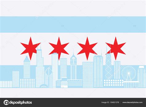 City Of Chicago Flag