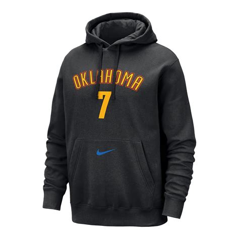 Men's OKC Thunder Hoodies & Outerwear | Official OKC Thunder Shop