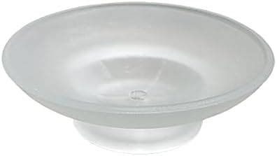 Pure Source India Glass Soap Dish for Bathroom Or Kitchen, (3.25 Inch ...