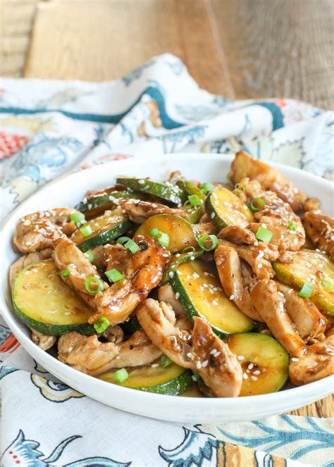 Chicken & Zucchini Stir Fry at Horace Gant blog