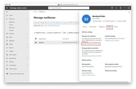 How to Easily Change the Office 365 Max Message Size