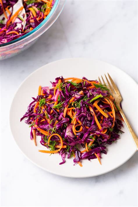 Purple Cabbage Salad Zesty Purple Cabbage Slaw