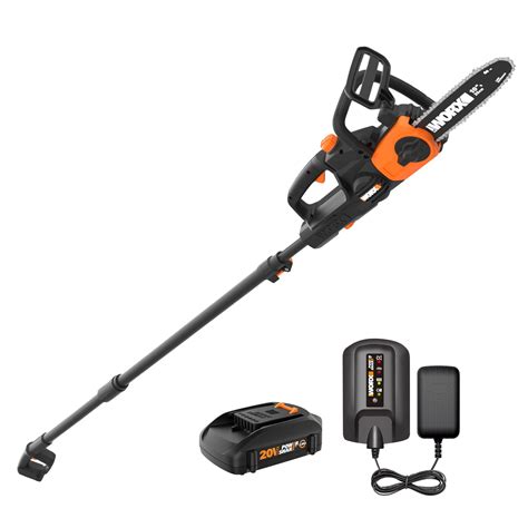 Buy Worx WG323 20V Power Share 10" Cordless Pole/Chain Saw with Auto ...