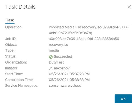 Find placement of Cloud Director ISO images on Datastore | VM Admin ...