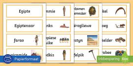 Antieke Egipte eBoek - Graad 5 - Geskiedenis (teacher made)