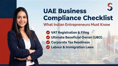 UAE Business Compliance Checklist for Indian Entrepreneurs
