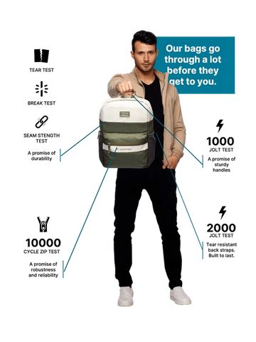 Buy Vegan Green Backpack | Perfect for Study, Work & Travel