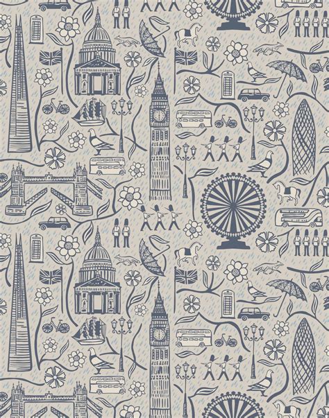 London Town Wallpaper | Hygge & West