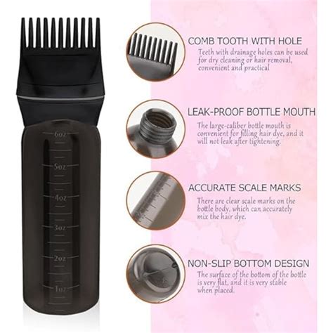 Buy Bronson Professional Hair oil applicator bottle for scalp for hair ...