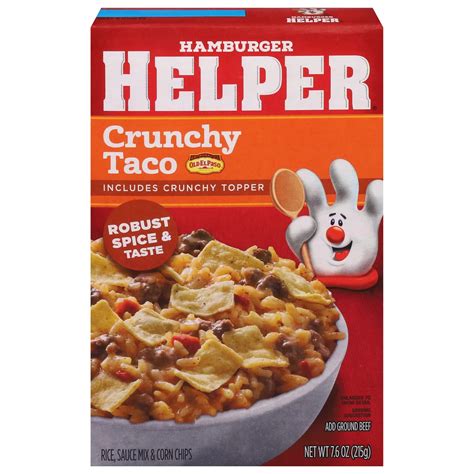Hamburger Helper Crunchy Taco - Shop Pantry meals at H-E-B