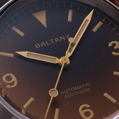 Microbrand Timepiece Distressed Hands 39mm Explorer S4091 - Swiss Sell ...