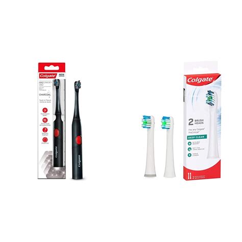 Colgate ProClinical 150 Charcoal Sonic Battery Powered Electric ...
