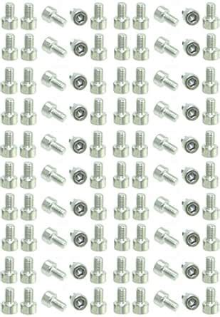 100 X 3mm Safety Screw SS Steel Tripod QR Plate 2.5mm Hex/QR Plate fits ...