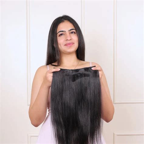 Buy Black Hair Extensions – Made for Indian Hair | Hair & Co