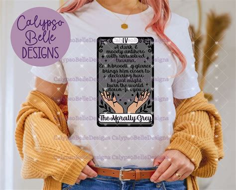 The Morally Grey Definition Tarot Card, Bookish Design – Calypso Belle ...