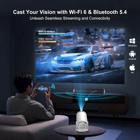 Salange 2025 New] HY300PRO+ Smart 4K Projector WiFi India | Ubuy