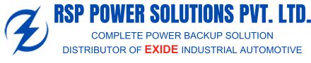 RSP Power Solutions Pvt. Ltd. - Distributor of EXIDE Industrial Batteries